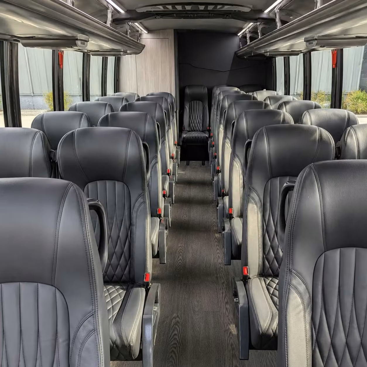 35 passenger minibus interior