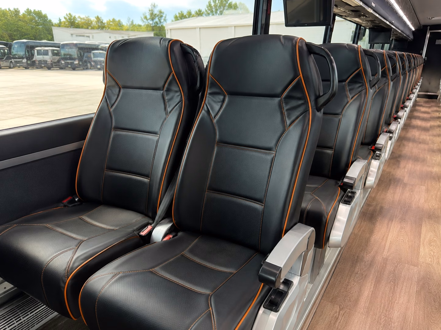 lehigh acres charter bus rental interior